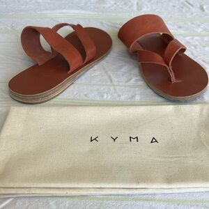 Kyma sandals. Like new. Size 39, Size 9 U.S.